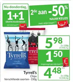 Intermarché Tyrrell's Chips aanbieding