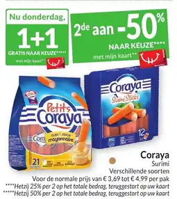 Intermarché Coraya Surimi aanbieding