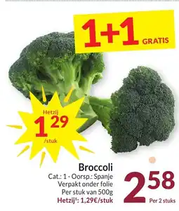 Intermarché Broccoli aanbieding