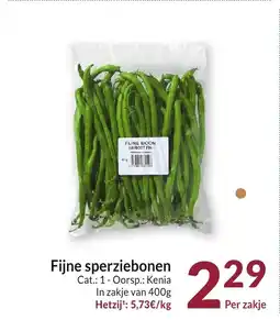 Intermarché Fijne sperziebonen aanbieding