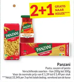 Intermarché Panzani aanbieding