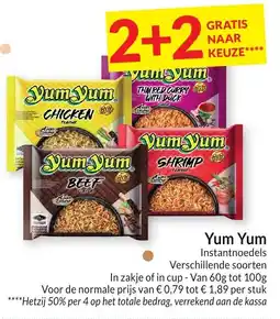 Intermarché Yum Yum Instantnoedels aanbieding