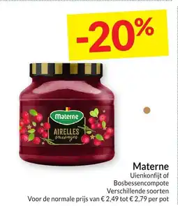 Intermarché Materne aanbieding
