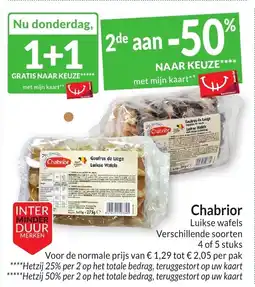 Intermarché Chabrior Luikse wafels aanbieding