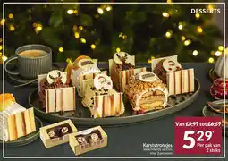Intermarché Kerststronkjes aanbieding