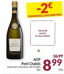 Intermarché AOP Petit Chablis aanbieding