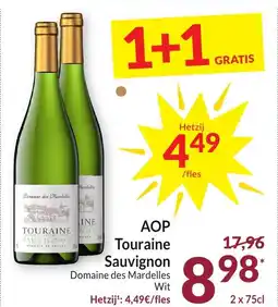 Intermarché AOP Touraine Sauvignon aanbieding