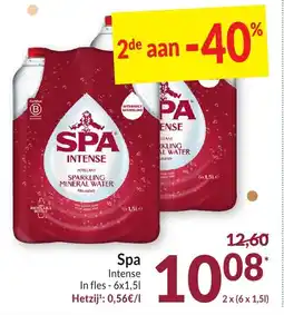 Intermarché Spa Intense aanbieding