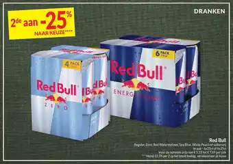 Intermarché Red Bull aanbieding