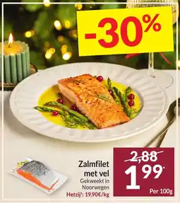 Intermarché Zalmfilet met vel aanbieding