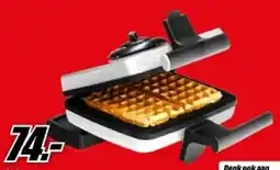 MediaMarkt frifri Heritage Wafelijzer aanbieding