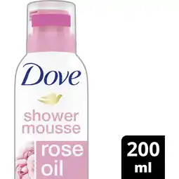 Albert Heijn Dove Rose oil shower mousse aanbieding