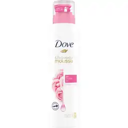 Albert Heijn Dove Rose oil shower mousse aanbieding