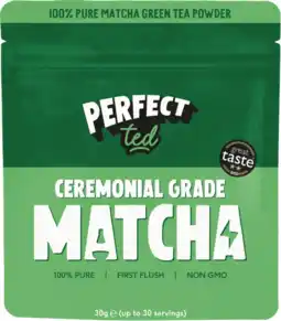 Albert Heijn Perfect Ted Ceremonial grade organic matcha powder aanbieding