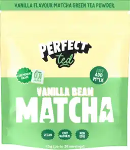 Albert Heijn Perfect Ted Matcha vanille poeder aanbieding