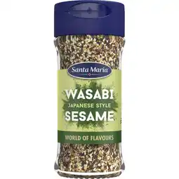 Albert Heijn Santa Maria Wasabi sesame Japanese style aanbieding