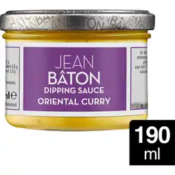 Albert Heijn Jean Bâton Dipping sauce oriental curry aanbieding