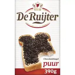 Albert Heijn De Ruijter Chocoladehagel puur aanbieding