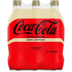 Albert Heijn Coca-Cola zero caff free 6x0.5L BEL aanbieding