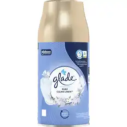 Albert Heijn Glade Automatic spray clean linen navulling aanbieding
