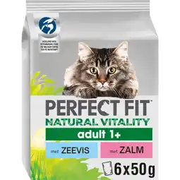 Albert Heijn Perfect fit Natural vitality met zalm oceaanvis aanbieding