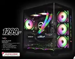 MediaMarkt X EDT INTAI BK Gaming PC aanbieding