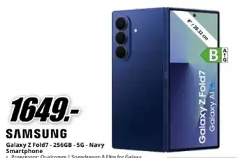 Samsung Galaxy Z Fold7 Smartphone