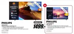 MediaMarkt Philips OLED 4K Smart Ambilight TV + HD LED TV aanbieding