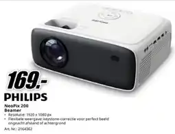 MediaMarkt Philips NeoPix 200 Beamer aanbieding