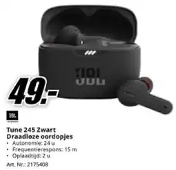 MediaMarkt JBL Tune 245 Draadloze Oordopjes aanbieding