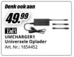 MediaMarkt TnB UMCHARGER1 Universele Oplader aanbieding