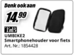 MediaMarkt TnB Smartphonehouder voor Fiets aanbieding