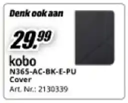 MediaMarkt Kobo N365-AC-BK-E-PU Cover aanbieding