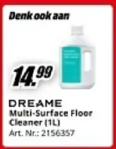MediaMarkt Dreame Multi-Surface Floor Cleaner aanbieding