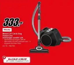 MediaMarkt Miele Boost CX1 Cat & Dog PowerLine Stofzuiger zonder zak aanbieding