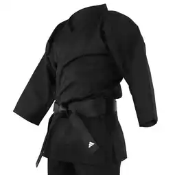 Decathlon Zwarte bushido karate kimono Adidas aanbieding