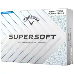 Decathlon Doos met 12 Callaway Supersoft Splatter 360 Golfballen aanbieding