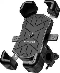 Decathlon ROCKBROS Fiets Telefoonhouder, Motorfiets Telefoonhouder 360° Rotatie aanbieding