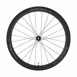 Decathlon Centrale vergrendeling van de schijfrem van een fietswiel Shimano Dura-Ace WH-R9 aanbieding