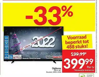 Digihome Led-tv 58