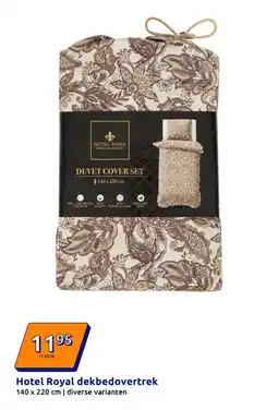 Action Hotel Royal dekbedovertrek aanbieding