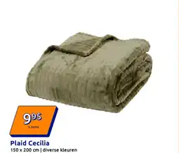 Action Plaid Cecilia aanbieding