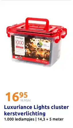 Action Luxuriance Lights cluster kerstverlichting aanbieding