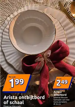 Action Arista dinerbord aanbieding