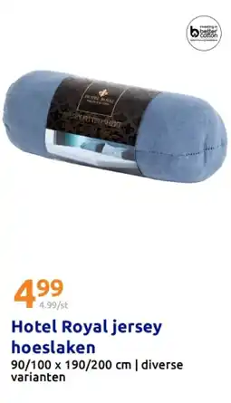 Action Hotel Royal jersey hoeslaken aanbieding
