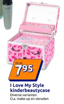 Action I Love My Style kinderbeautycase aanbieding