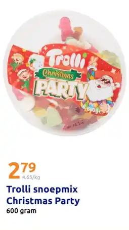 Action Trolli snoеpmix Christmas Party aanbieding