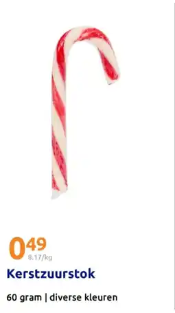 Action Kerstzuurstok aanbieding