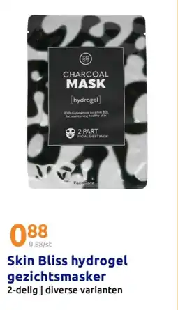 Action Skin Bliss hydrogel gezichtsmasker aanbieding