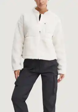 Decathlon Jas W EXTREME PILE 2 FZ JACKET DAMES Wit aanbieding